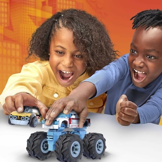 Foto 2 | Foto 2 | Megaconstrux Monster Rodger Dodger & Hot Wheels Racing 251pz