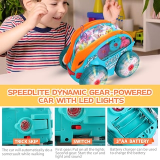 Foto 6 | Foto 6 | Coche De Juguete Speedlite Dynamic Gear Con Luces Led Para Niños - Venta Internacional.