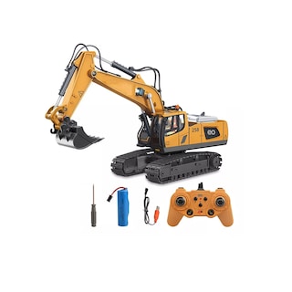 Foto 1 | Foto 1 | Excavadora Control Remoto Eo Safe Imports Esi-11240 Amarillo
