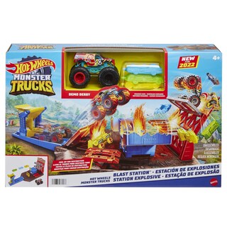 Foto 6 | Foto 6 | Playset Hot Wheels Monster Trucks Blast Station Con Camión - Venta Internacional.