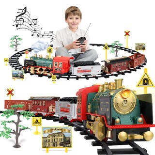 Foto 1 | Foto 1 | Set De Tren Eléctrico Mini Tudou Christmas Con Mando A Distancia - Venta Internacional.