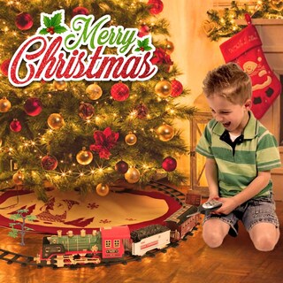 Foto 3 | Foto 3 | Set De Tren Eléctrico Mini Tudou Christmas Con Mando A Distancia - Venta Internacional.