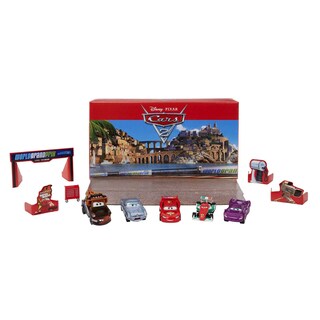 Foto 1 | Foto 1 | Set De Vehículos De Juguete Mattel Disney Pixar Cars 5 Cars Con Carro De Herramientas - Venta Internacional.