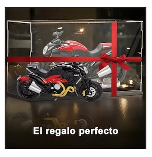 Foto 4 | Foto 4 | Motocicleta de Juguete Alear Escala 1:18 Ducati Diavel Rojo