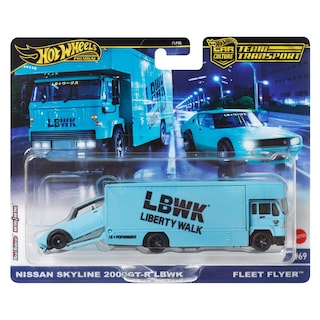 Foto 1 | Foto 1 | Set De Coche Hot Wheels Premium Team Transport Lbwk Liberty Walk - Venta Internacional.