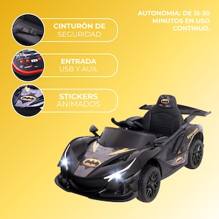 Foto 2 | Foto 2 | Carro Eléctrico AEIOU B002 Negro Montable con Pedal para Niños
