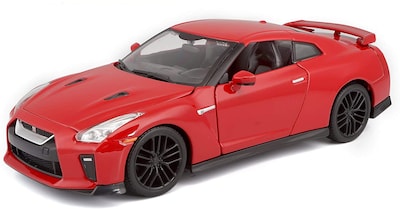 Foto 2 | Foto 2 | Kit De Maquetas Fundido A Presión Del Nissan Gt-r 2017 A Escala 1:24 Bburago - Venta Internacional.