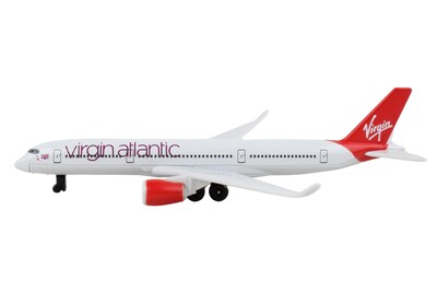 Foto 4 | Foto 4 | Avión De Juguete Daron Virgin Atlantic Q350 De Metal Fundido A Presión Durante Más De 3 Años - Venta Internacional.