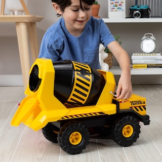 Foto 2 | Foto 2 | Mezcladora De Cemento Toy Truck Tonka Steel Classics Mighty, Amarilla - Venta Internacional.