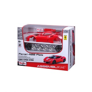 Foto 5 | Foto 5 | Coche Maisto Assembly Line Ferrari 488 Pista a Escala 1:24 - Venta Internacional
