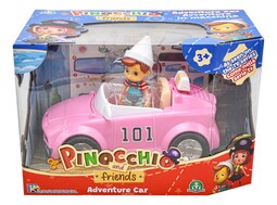 Pinocchio Y Amigos auto Aventura Con Figura Giochi Preziosi