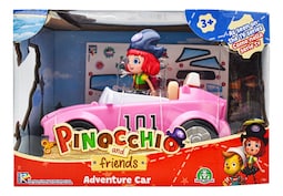 Pinocchio Y Sus Amigos freeda Auto Aventura 16cm Famosa