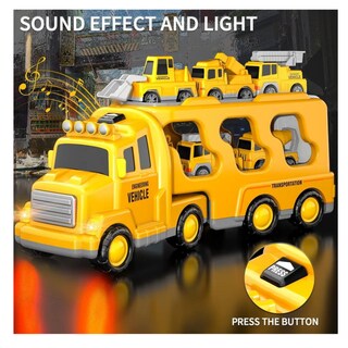 Foto 2 | Foto 2 | Carros De Ingeniería 7pz Belug Amarillo