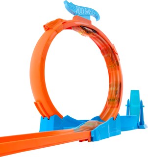 Foto 4 | Foto 4 | Set De Atletismo Para Coches De Juguete Hot Wheels Triple Loop Con Vehículo 1:64. - Venta Internacional.