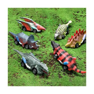 Foto 5 | Foto 5 | Carritos De Dinosaurio Lab.g Multicolor 6 Piezas
