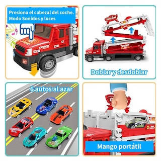 Foto 2 | Foto 2 | Coches Bomberos Juguetes Belug Rojo Colores