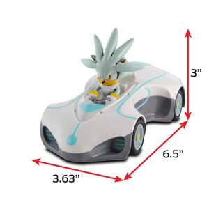 Foto 3 | Foto 3 | Pull Back Racer Nkok Team Sonic Silver Sonic Sin Baterías - Venta Internacional.