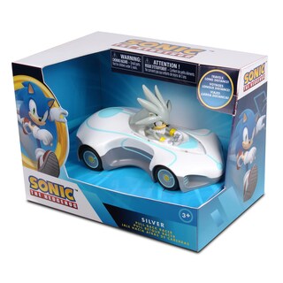 Foto 4 | Foto 4 | Pull Back Racer Nkok Team Sonic Silver Sonic Sin Baterías - Venta Internacional.