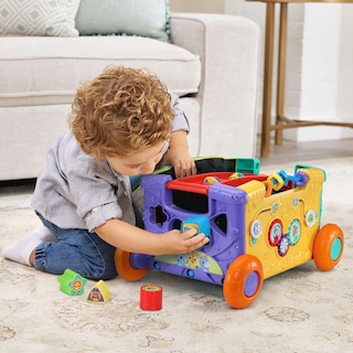 Foto 7 | Foto 7 | Activity Wagon Vtech Sort And Discover Para Niños Pequeños Color Rojo - Venta Internacional.