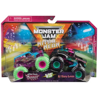 Foto 1 | Foto 1 | Toy Monster Trucks Monster Jam Nitro Neon A Escala 1:64 De Más De 3 Años - Venta Internacional.