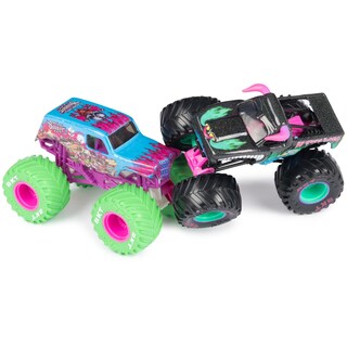 Foto 3 | Foto 3 | Toy Monster Trucks Monster Jam Nitro Neon A Escala 1:64 De Más De 3 Años - Venta Internacional.