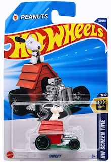 Foto 1 | Foto 1 | Vehículo Fundido Hot Wheels Snoopy Hw Screen Time Collection - Venta Internacional.