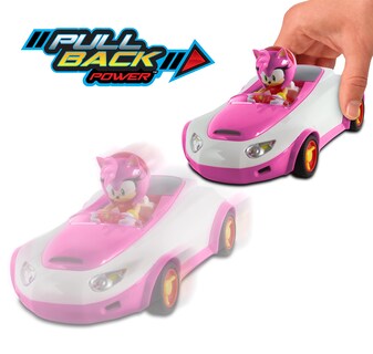 Foto 2 | Foto 2 | Pull Back Racer Nkok Team Sonic Amy Rose Sin Baterías - Venta Internacional.