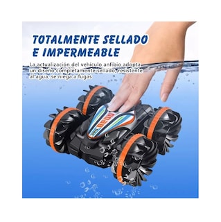 Foto 5 | Foto 5 | Carros Anfibio con Conducción Doble Lado y Rotación de 360° Belug Negro