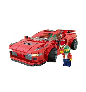 Foto 1 | Foto 1 | Juego de Bloques Construcción Coche Deportivo Modelo 322pcs Rojo