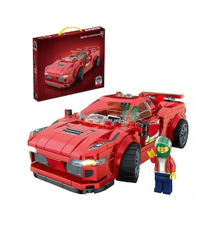 Foto 2 | Foto 2 | Juego de Bloques Construcción Coche Deportivo Modelo 322pcs Rojo