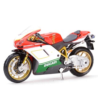 Foto 1 | Foto 1 | Venta Internacional - Motocicleta Fundida A Presión Maisto Ducati-1098s A Escala 1:18 Para Más De 12 Años