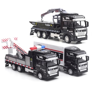 Foto 5 | Foto 5 | Venta Internacional - Coche De Juguete Retráctico Farfi Realistic Alloy Police Rescue