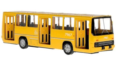 Foto 4 | Foto 4 | Venta Internacional - Vehículo De Pasajeros Toy Bus City Ikarus 260 De 17 Cm Con Sonido