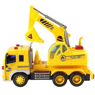 Foto 2 | Foto 2 | Venta Internacional - Excavadora De Juguete Para Vehículos Con Poesía, Música Y Linternas De 28 Cm