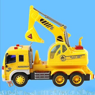 Foto 4 | Foto 4 | Venta Internacional - Excavadora De Juguete Para Vehículos Con Poesía, Música Y Linternas De 28 Cm