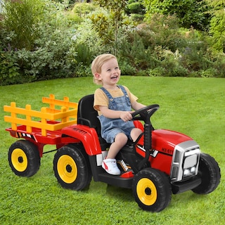 Foto 2 | Foto 2 | Coche Ride On Tractor Costzon Con Remolque Batería De 12 V Para Niños - Venta Internacional