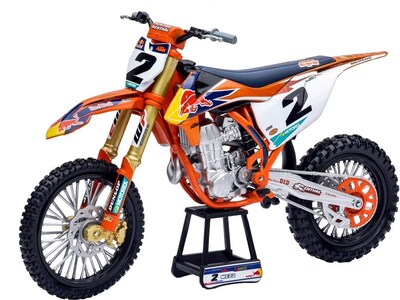 Foto 1 | Foto 1 | Toy New-ray Red Bull Ktm 450 Sx-f Cooper Webb a Escala 1:10 - Venta Internacional