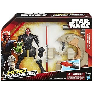 Foto 2 | Foto 2 | Star Wars Héroe Mashers Sith Speeder Y Darth Maul - Venta Internacional
