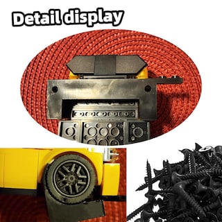 Foto 5 | Foto 5 | Soporte De Pared Para Lego Speed Champions Sets Teyouyi, 24 Unidades, Negro - Venta Internacional.