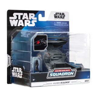 Foto 4 | Foto 4 | Silenciador Toy Star Wars Micro Galaxy Squadron Tie Con Figura - Venta Internacional.