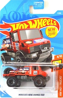 Foto 1 | Foto 1 | Maqueta De Coche Fundido A Presión Hot Wheels Mercedes-benz Unimog 2019 - Venta Internacional.
