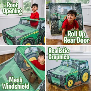 Foto 2 | Foto 2 | Carpa De Juegos Plegable John Deere Tractor Para Niños Con Sonidos - Venta Internacional.