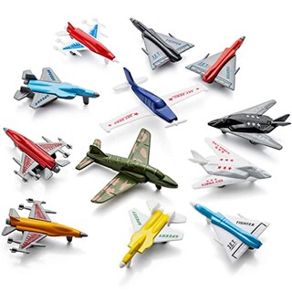 Foto 6 | Foto 6 | Venta Internacional - Juego De 12 Unidades De Toy Airplane Bedwina Para Vehículos Y Aviones