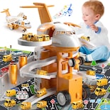 Venta Internacional - Avión De Juguete Temi Transport Plane, Coche De Aventura Con 8 Coches