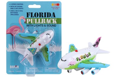 Foto 1 | Foto 1 | Vehículo De Juguete Daron Florida Pullback Con Luz Y Sonido - Venta Internacional.