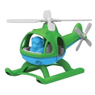 Foto 1 | Foto 1 | Toy Helicopter Green Toys 100% Plástico Reciclado Fabricado En Ee. Uu. - Venta Internacional.