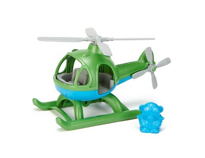 Foto 2 | Foto 2 | Toy Helicopter Green Toys 100% Plástico Reciclado Fabricado En Ee. Uu. - Venta Internacional.