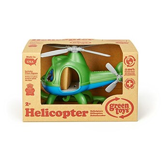 Foto 3 | Foto 3 | Toy Helicopter Green Toys 100% Plástico Reciclado Fabricado En Ee. Uu. - Venta Internacional.