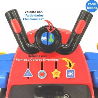 Foto 4 | Foto 4 | Avión Montable Kiddieland Disney Junior Marvel Hombre Araña