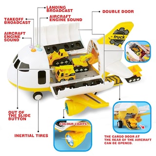 Foto 2 | Foto 2 | Set De Juguetes De Construcción Para Aviones Y Coches Dwi Dowellin Para Niños - Venta Internacional.